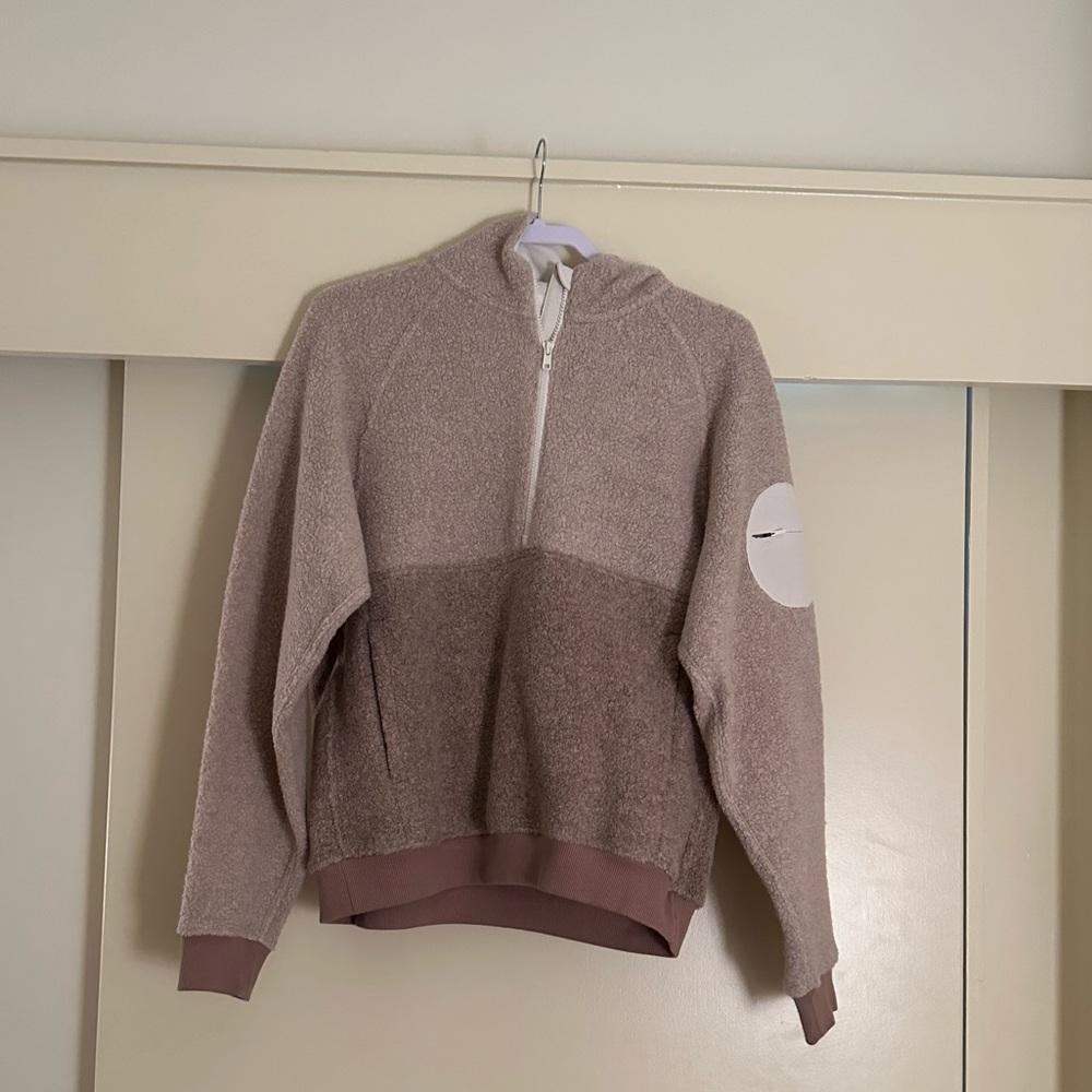 Outdoor voices MegaFleece 1/2 Zip up hoodie